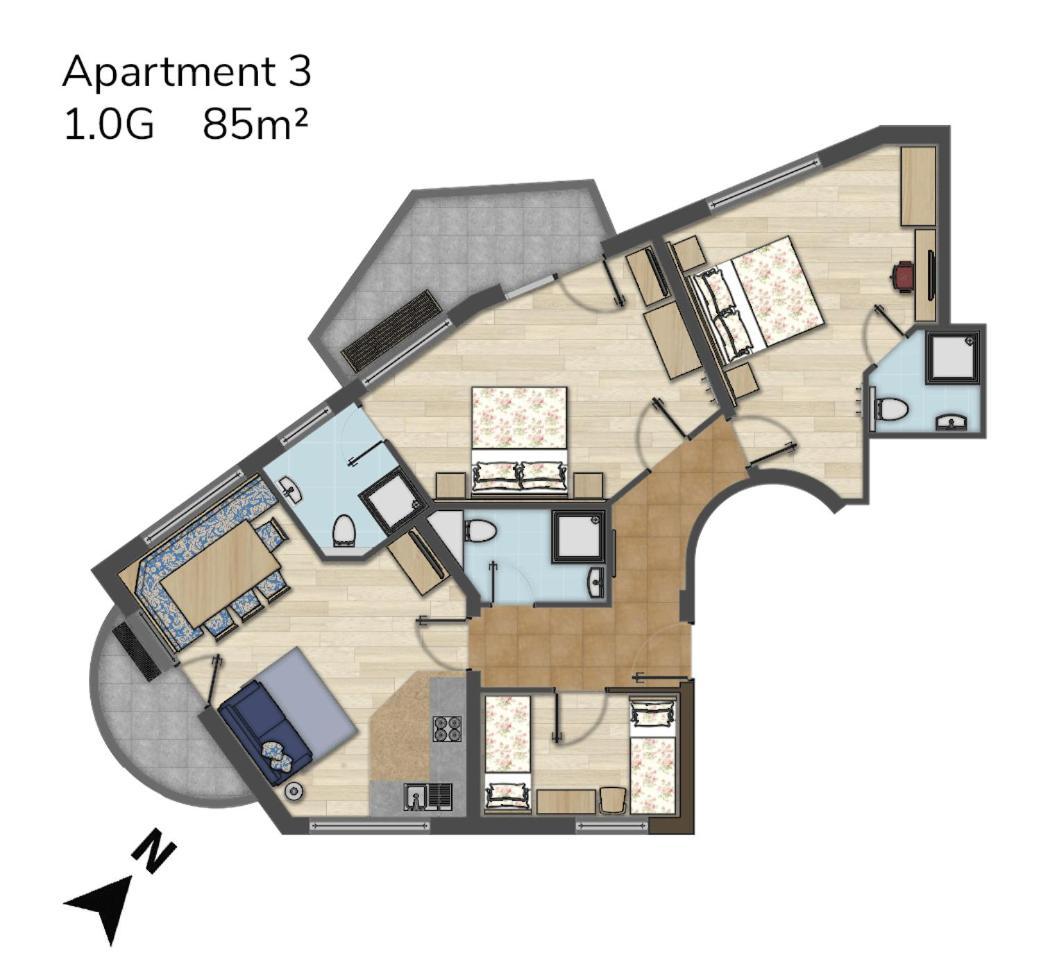 Appartement Adamsberg à Galtür Extérieur photo