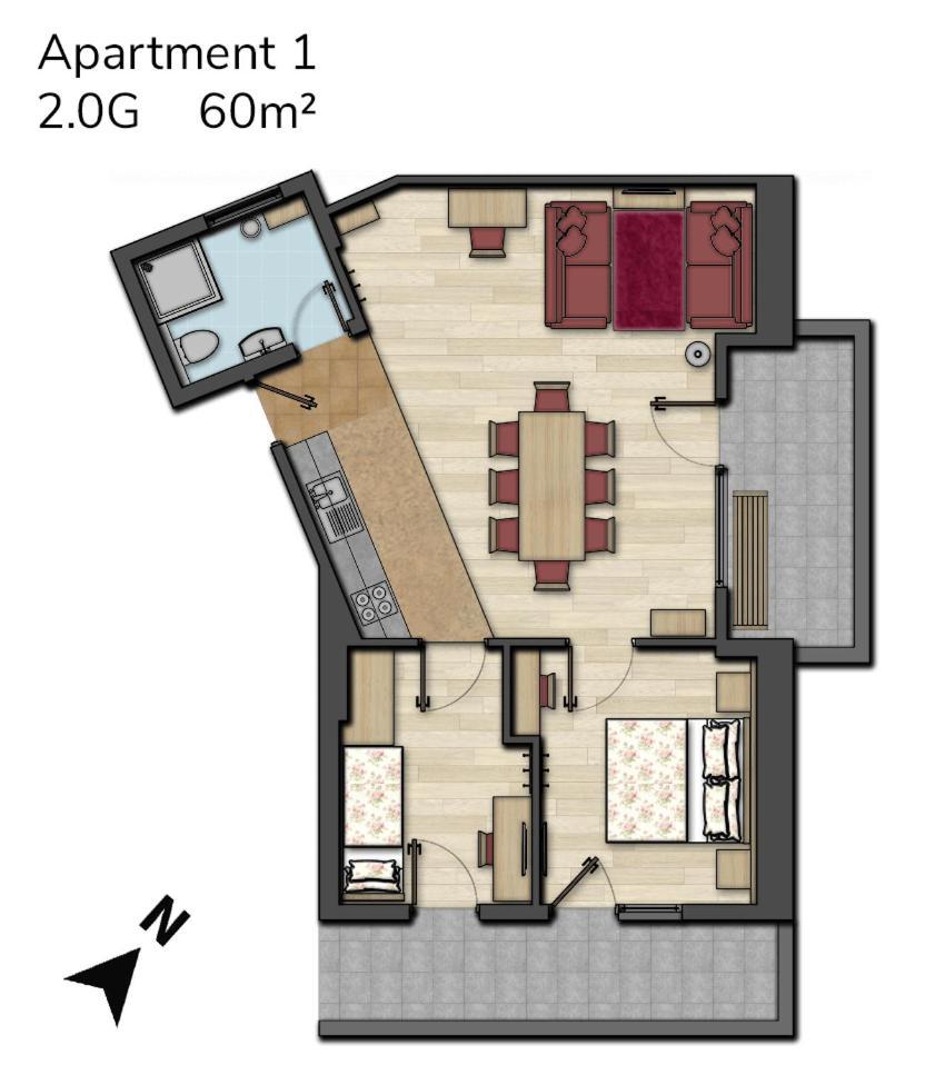 Appartement Adamsberg à Galtür Extérieur photo